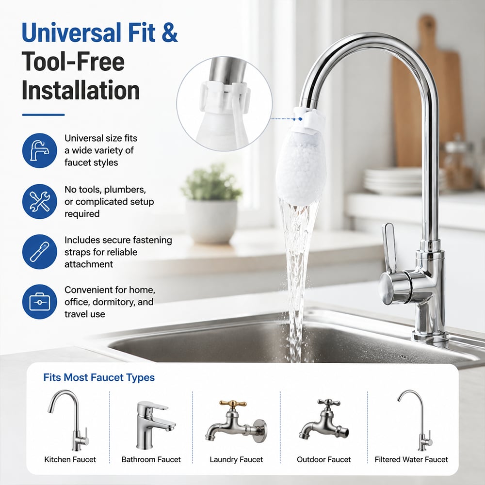 Universal Faucet Filter Bags