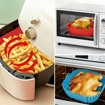 Reusable Silicone Air Fryer Tray