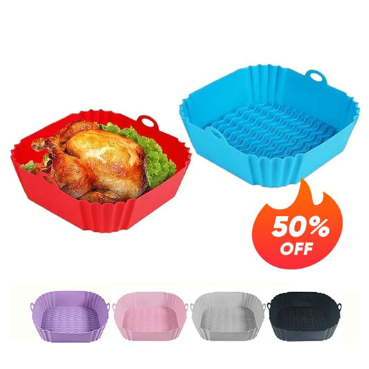 Reusable Silicone Air Fryer Tray