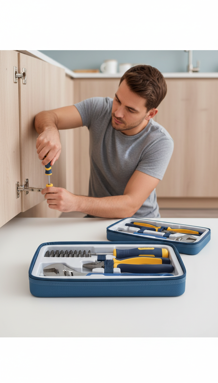Furniture Assembly Tool Set With Branded Case