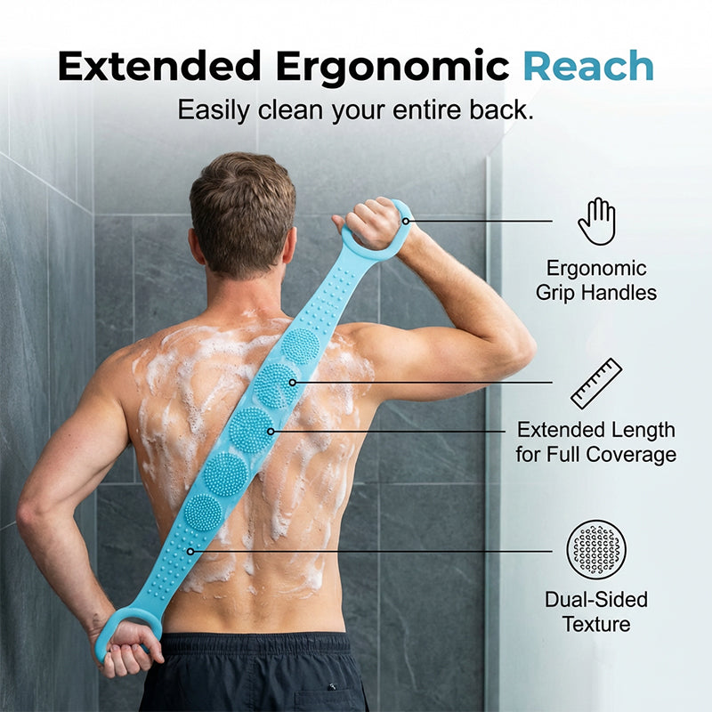 Silicone Back Scrubber