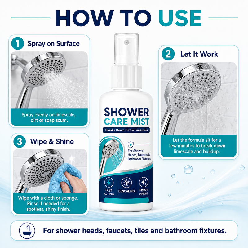 Shower & Faucet Limescale Spray